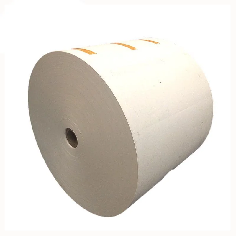 Raw Materials Single/double Pe Coated Paper For Disposable Paper Cup Container Maker In Roll paper cup roll raw materials