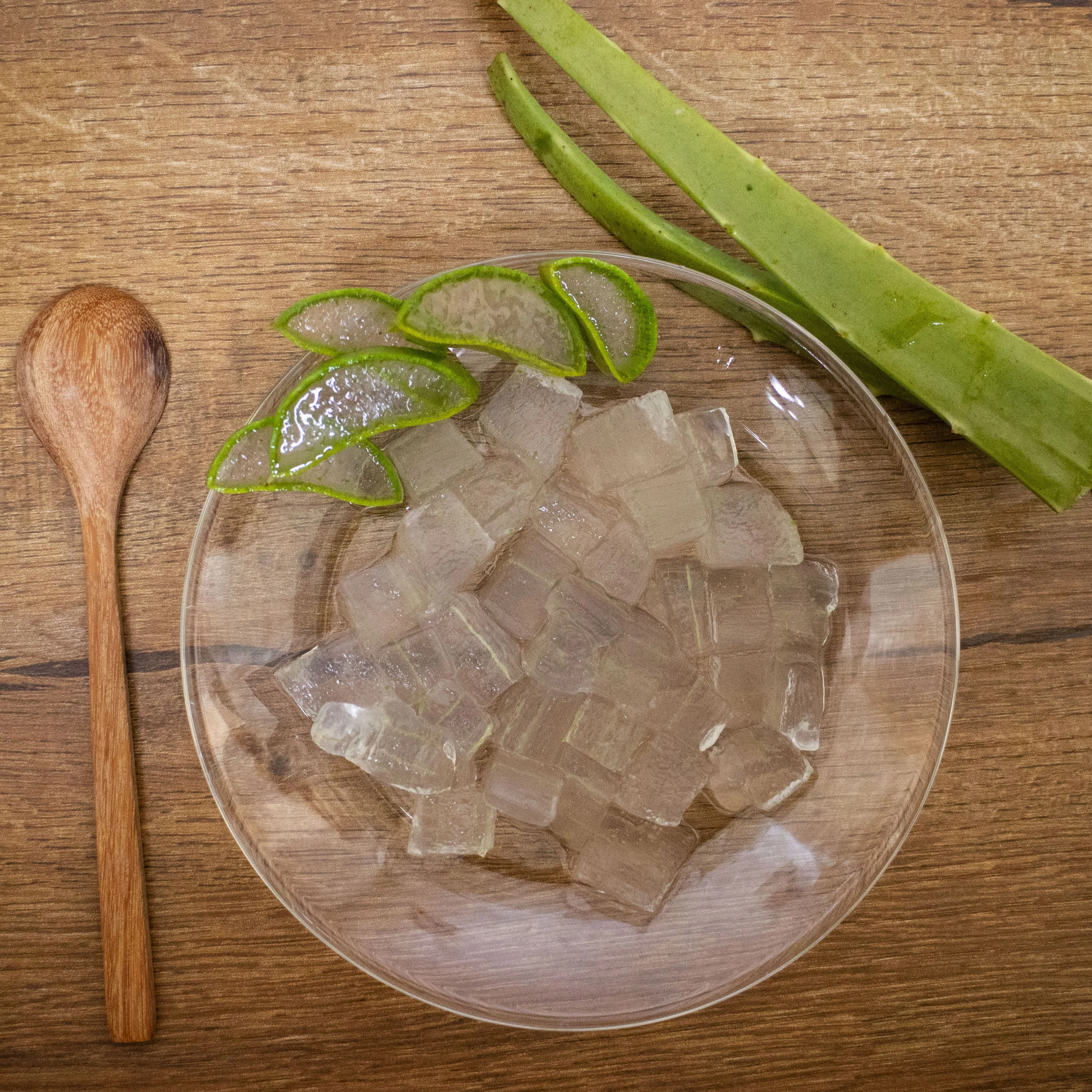Fruit Salad Aloe Vera in Syrup