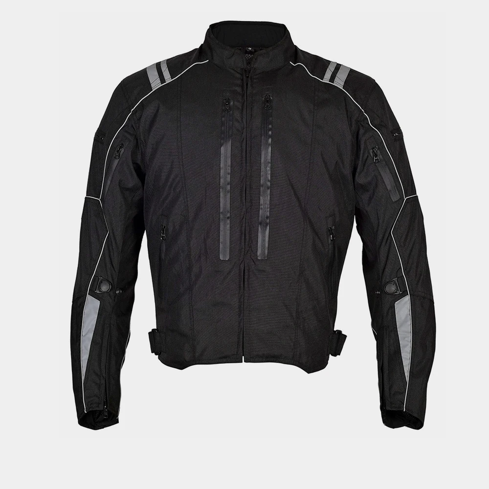 New Arrival Men Motorbike Denim Jacket / Motorcycle Biker Jacket Body Armor For Men