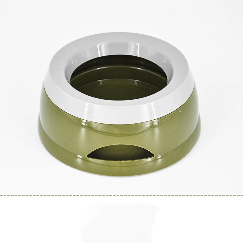 Private Label 2021 New Arrival Raised Eco Plastic Travel Pet Elevated Feeding Bowls