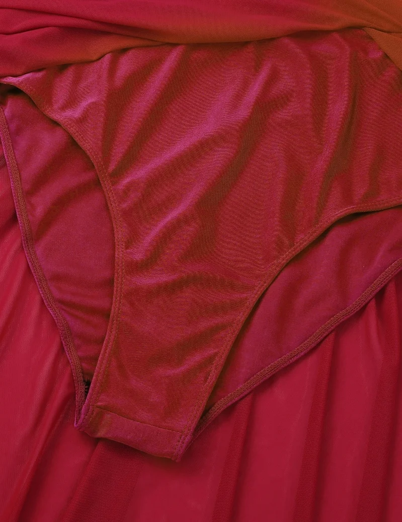 
Women Adults Long Sleeve with Fingertip Lace Bodice Asymmetric Leotard Dress Lyrical Modern Contemporary Ballet Dance Costume 