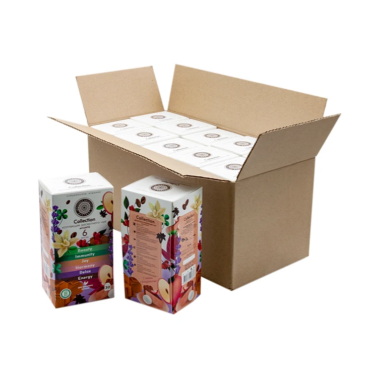 DESSERT ASSORTED TEA 6 flavors 30 filter bags in a sachet of 1.8 g each, original tastes