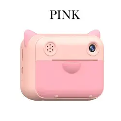 Dropshipping mini camera children  Instant print camera 1080p photo paper toys