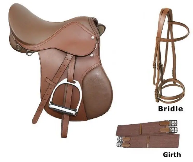 Leather Jumping Saddle
