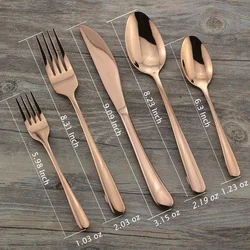 brass spoon with Knife Fork Spoons Long Handle Flatware brass spoon set for sinner table decorate at cheap price