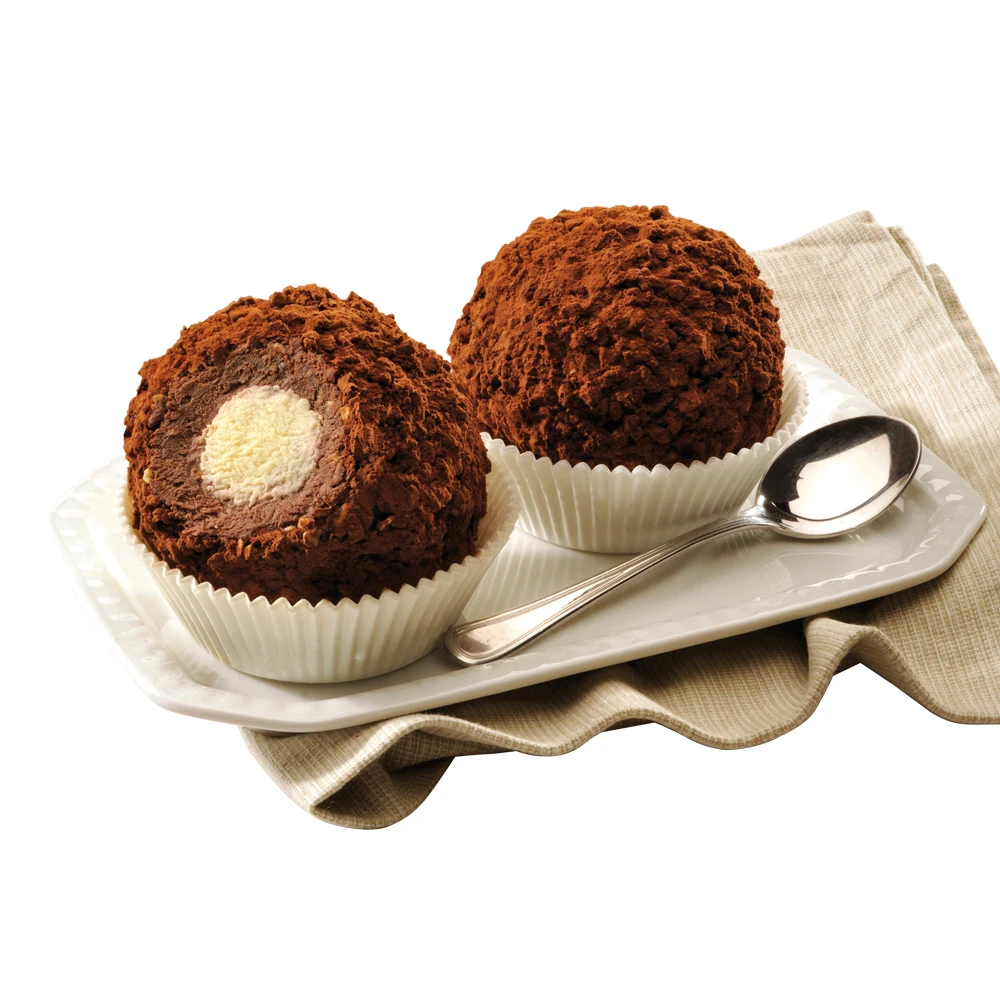 Premium Quality Italian Chocolate Tartufo Ice Cream 9 Individual Portions Family Pack 765g Wholesale