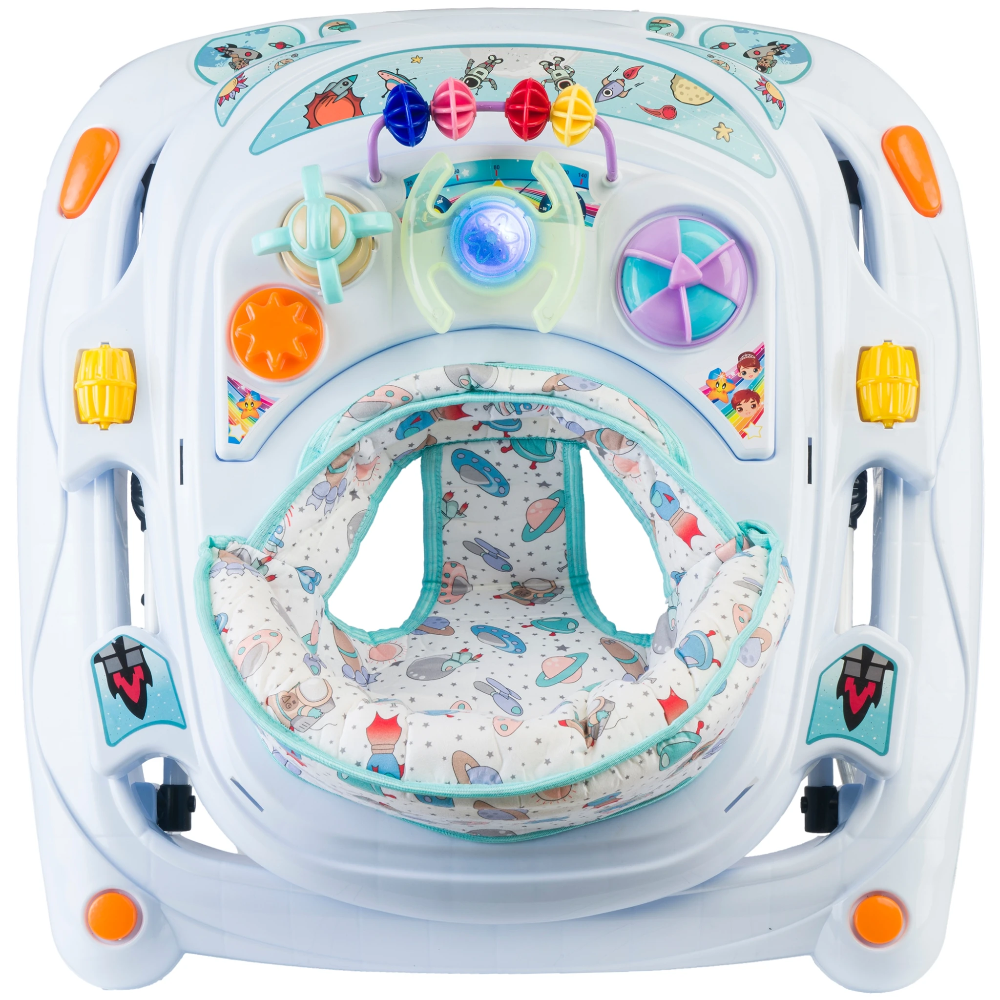 New Baby Walker Multi Colors Musical Light Botton Toys Toddler Carrier Walker Trend Smart Activity Table Wholesale OEM Turkey