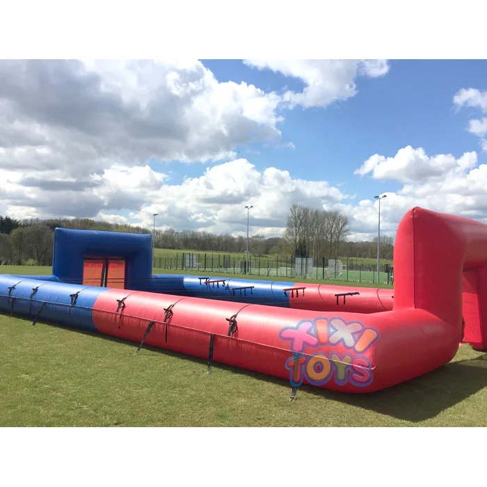 XIXI TOYS outdoor inflatable soccer sport games arena, Inflatable human foosball field (62025862728)