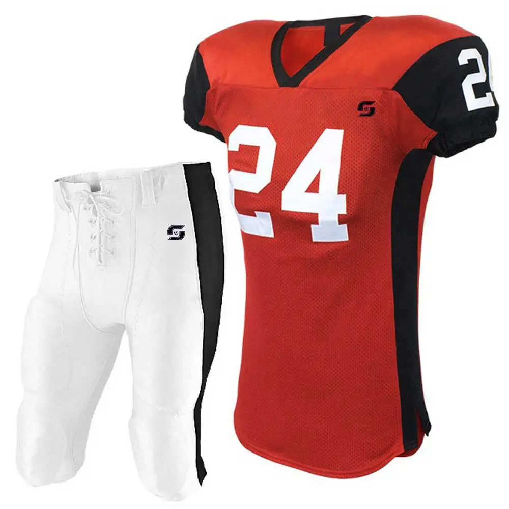 High Quality American Football Uniform New Design Custom American Football Uniform For Sale