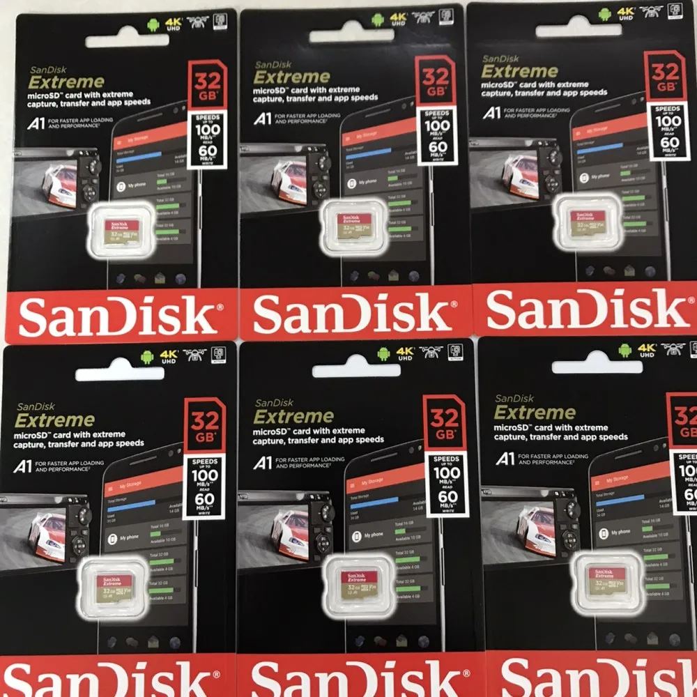 Микро безопасная цифровая карта для SDHC V30 32