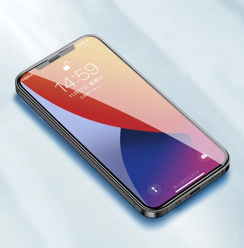 Закаленное стекло закаленного стекла для Iphone 11 Защитные пленки экрана 12 pro max Защитная