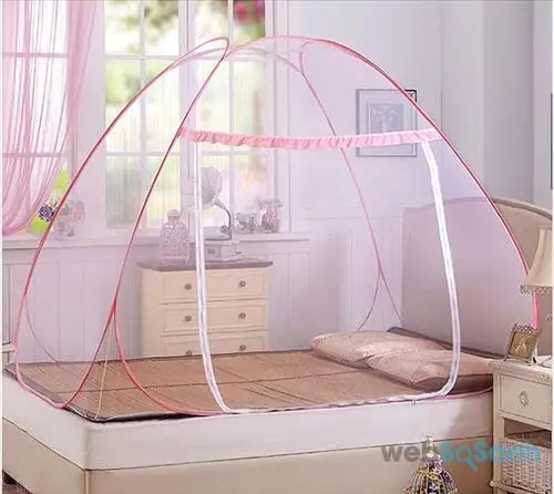 Настраиваемая Выдвижная москитная сетка для кровати самооткрывающаяся складная полноразмерная полноцветная