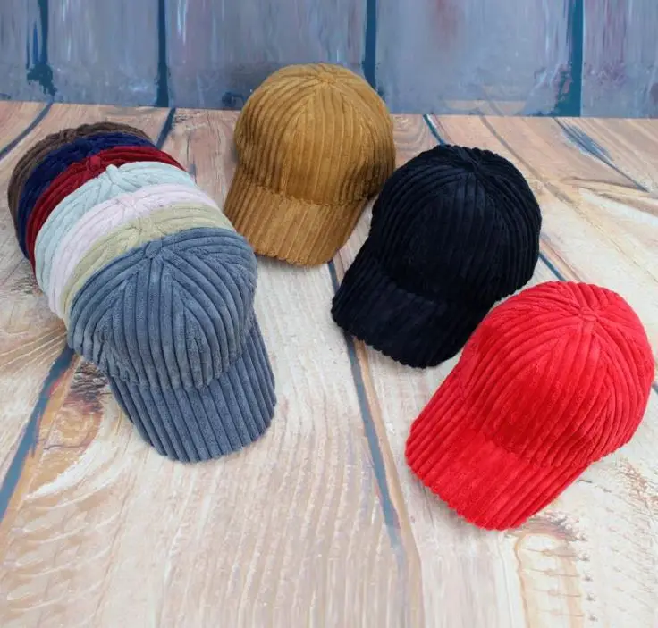 Простая Вельветовая теплая индивидуальная Мужская Уличная Солнцезащитная уличная модная повседневная Корейская Бейсбольная Кепка-тракер в стиле хип-хоп