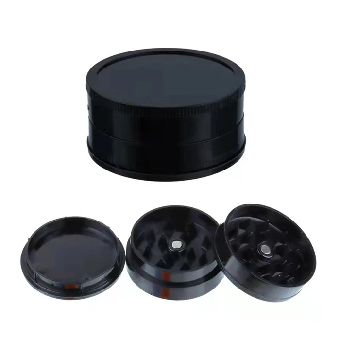 Best selling Small 40mm Acrylic grinder machine tobacco crusher plastic herb grinder smoking accessory