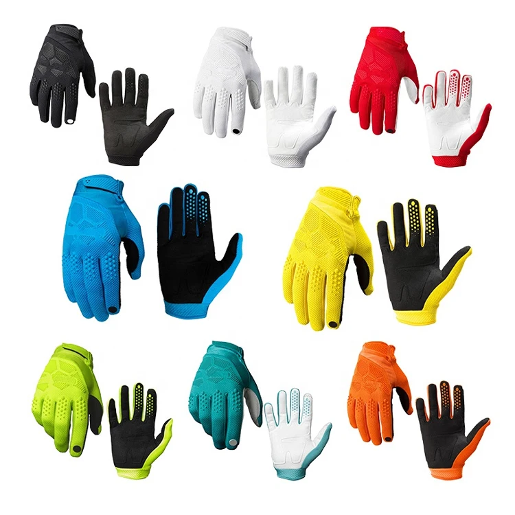 2022 New Arrival Motorcycle Genuine Leather Gloves Full finger Racing Motocross Motorbike Protective