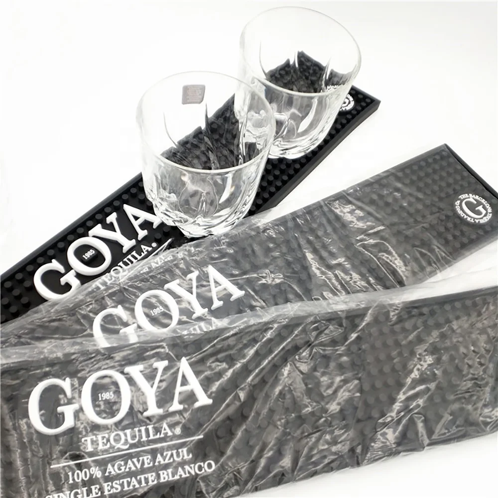 Promotion Customized logo raised rubber pvc floor mat custom door mat