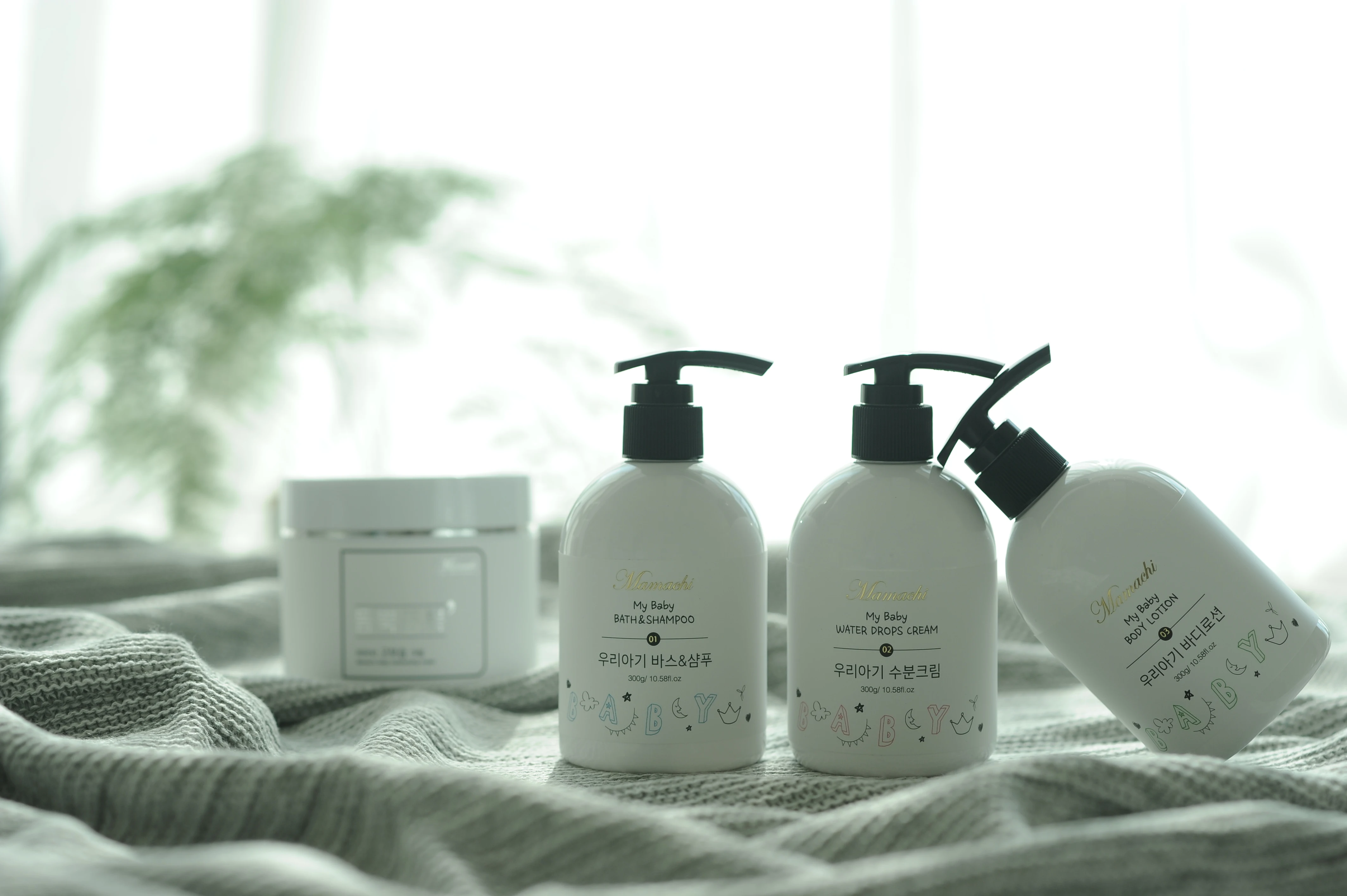 Корейская детская быстро увлажняющая не липкая текстура фитоницид крем для лица (идеально подходит в тропических странах)