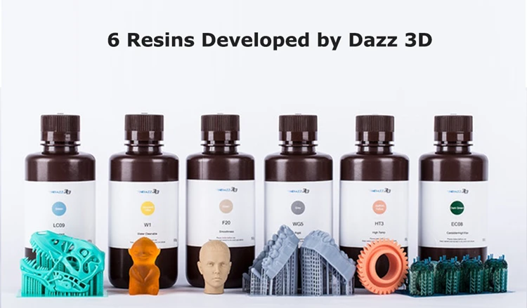 3d figurine printer for jewelry dentistry printercastable resin sla high precision 3d mini printer