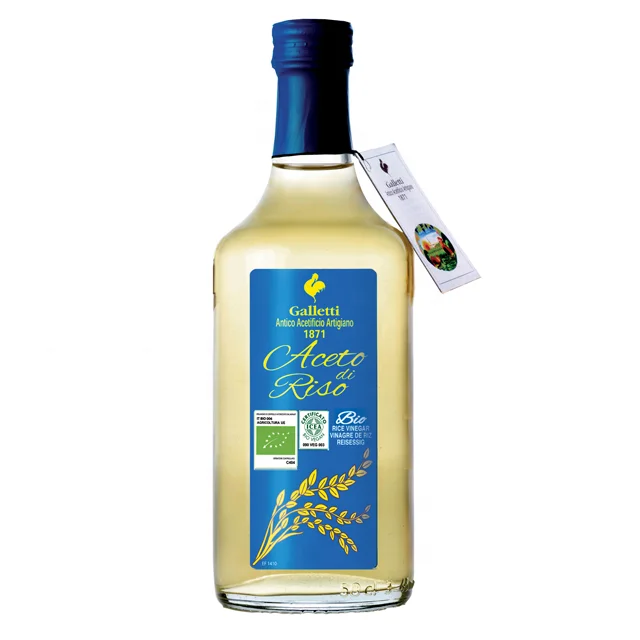 Top Quality Organic Rice Made In Italy Vinegar Acidity 5%