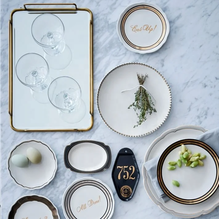 Mirror Serving Tray Rectangular Round Square Made in India Handmade Commercial Buyers Wholesale Vintage Unique Best Selling