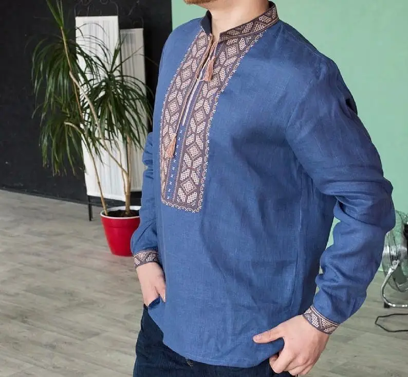 mens summer white linen beach shirt men long sleeve beach t shirts