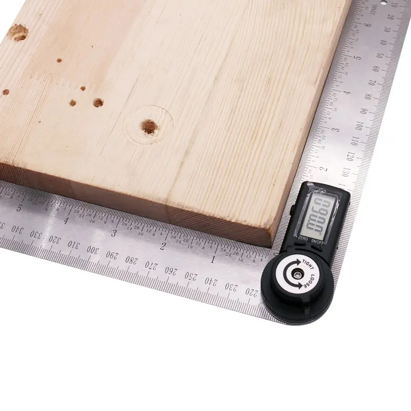 2 in 1 Digital Angle Ruler 360 Degree 200 mm Electronic Meter