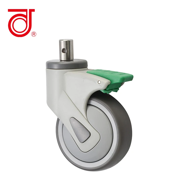 
Medical casters wheel parts with bearing 