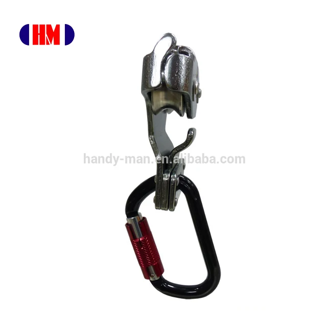 Park Zip Wire Jungle Adventure Aluminum overhead cable crossing double Pulley