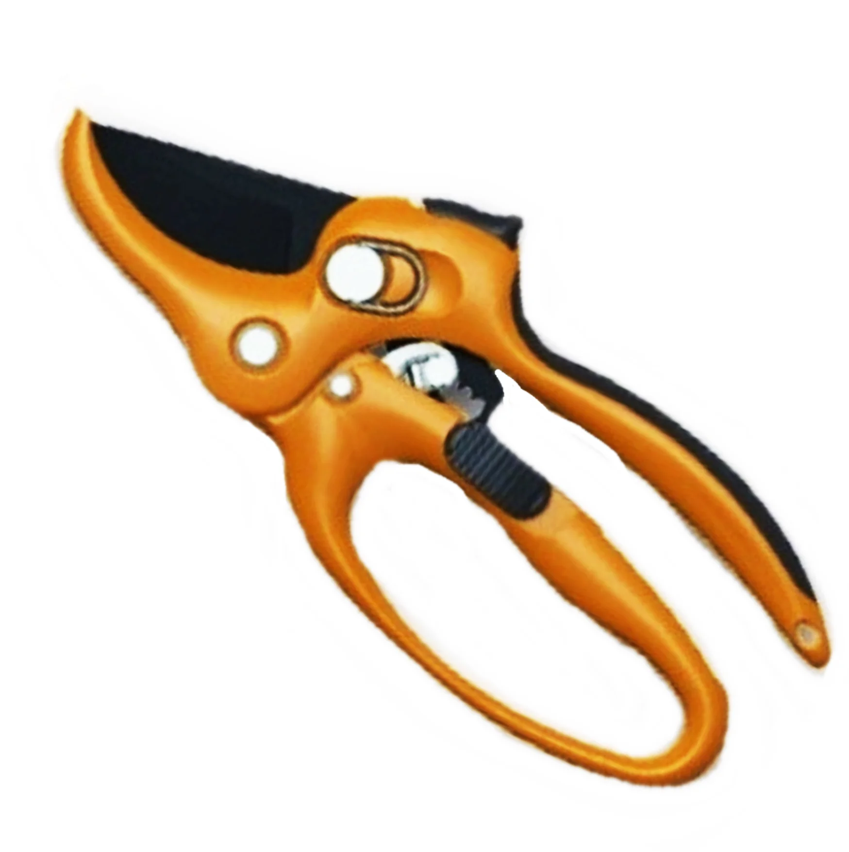 NEW DESIGN 8 INCH POWER METAL RATCHET BYPASS TREE PRUNING SCISSORS