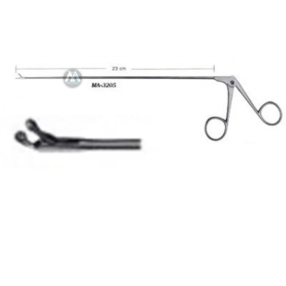 High Quality Laryngeal Instruments for Endolaryngeal Micro Surgery Alligator Forceps