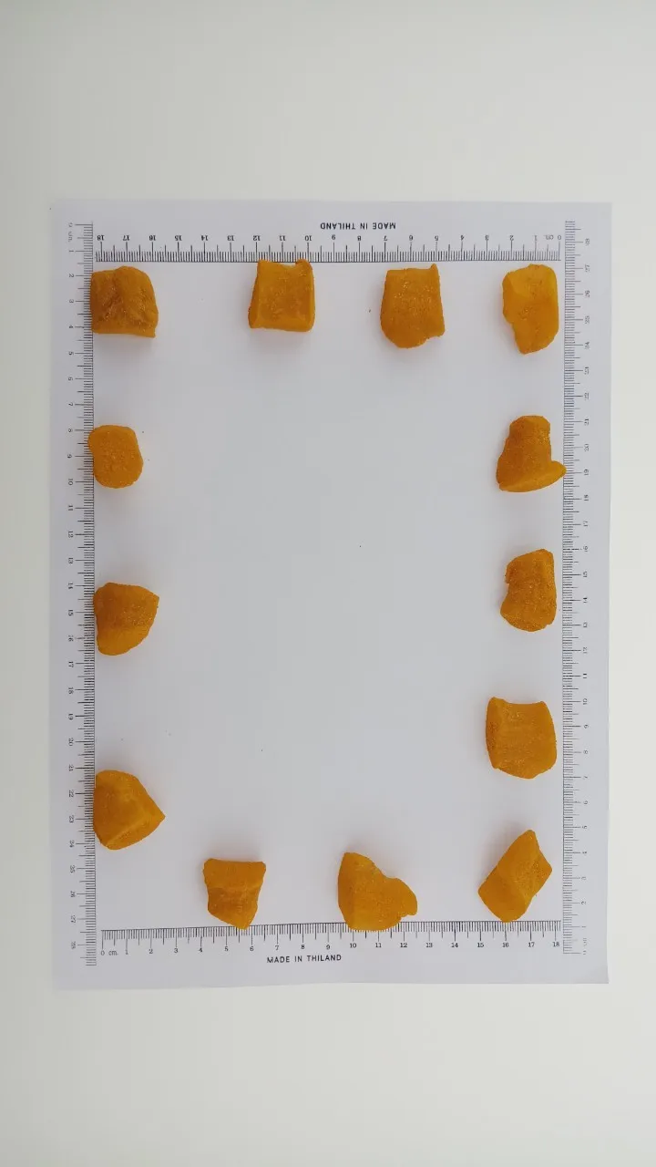 Dried Fruit Ginger chunk with turmeric Best Product OEM FOB Factory Cheap Price Good Quality