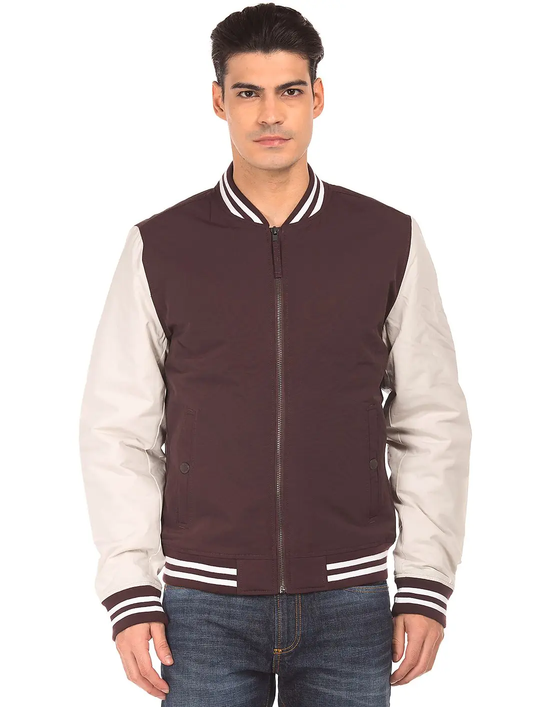 Мужские Стеганые Куртки Varsity мужские Студенческие атласные куртки Letterman с индивидуальным логотипом