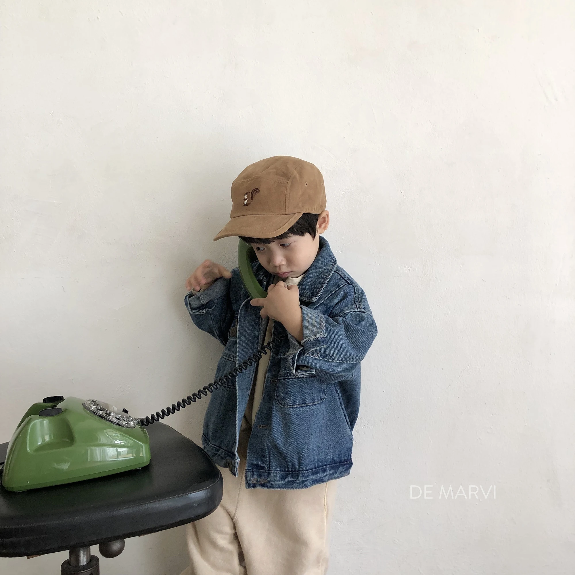 DE MARVI Toddler Kids Denim Jackets Boys Girls Casual Jacket Autumn Spring Clothes MADE IN KOREA