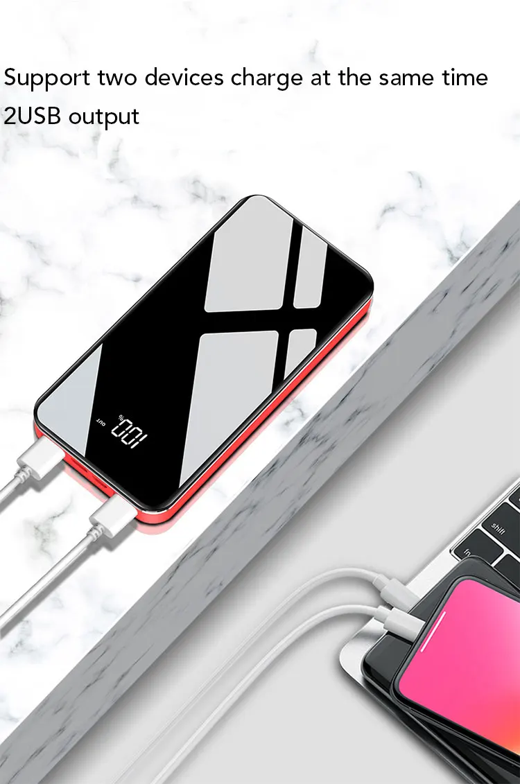 JPB0002 Power Bank 10000mAh fo Mobile Charging