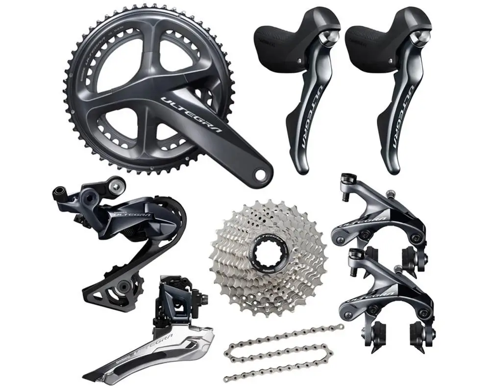 
SHIMANO R9100 Groupset DURA-ACE R9100 9000 Derailleurs ROAD Bicycle 11-25 11-28 11-30T 50-34 52-36 53-39T 165 170 172.5 175mm 2 