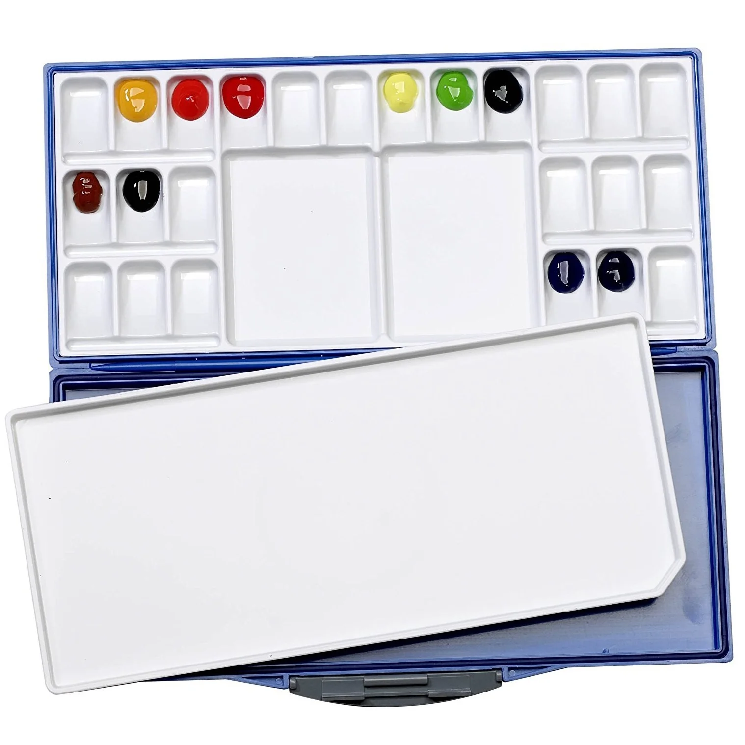 Mijello Watercolors Painting Palette 24 Cavity, Korean art palette