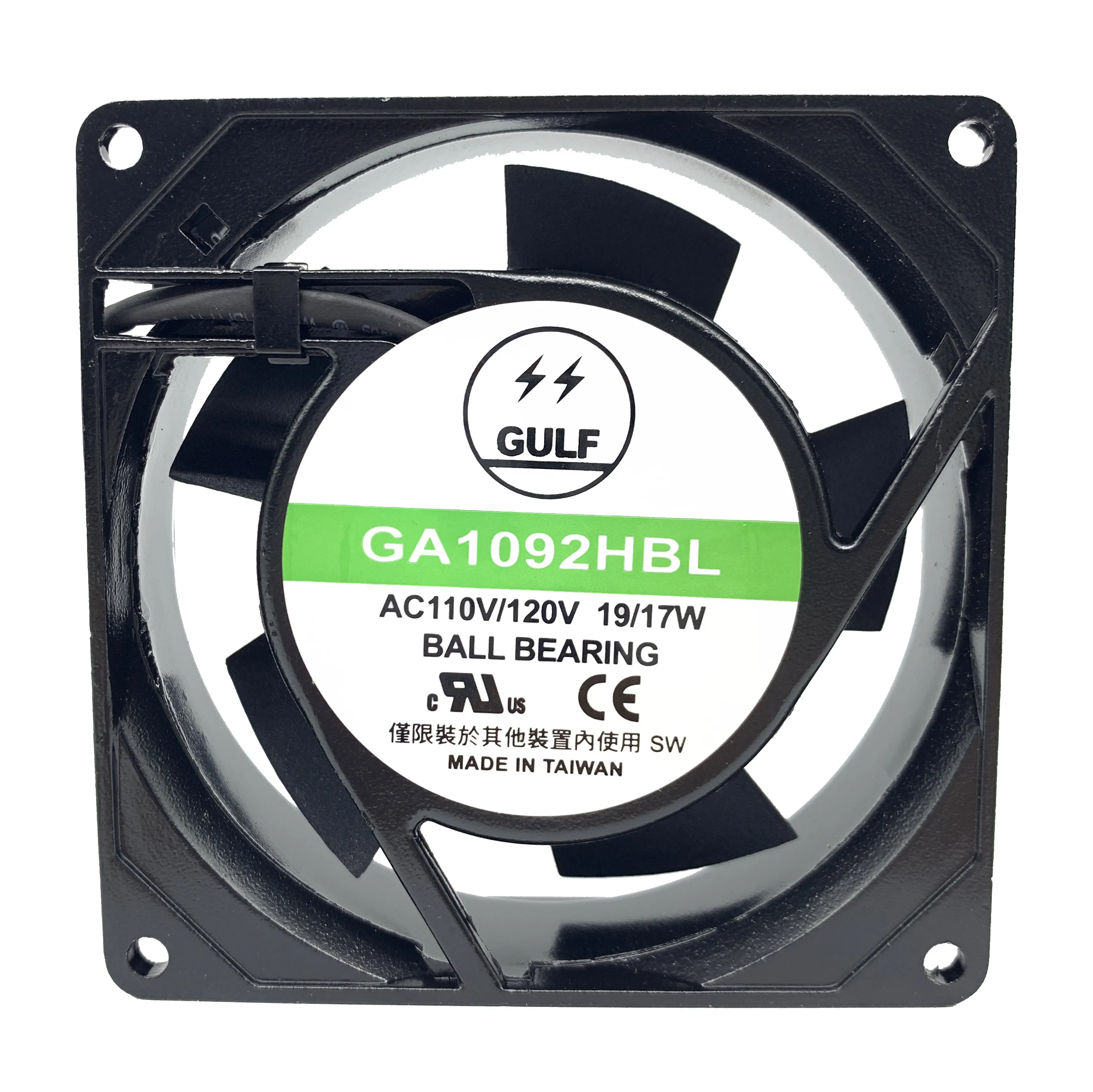 Taiwan Hot-sell 92x92x25mm 220V AC Axial Compact Fan with UL