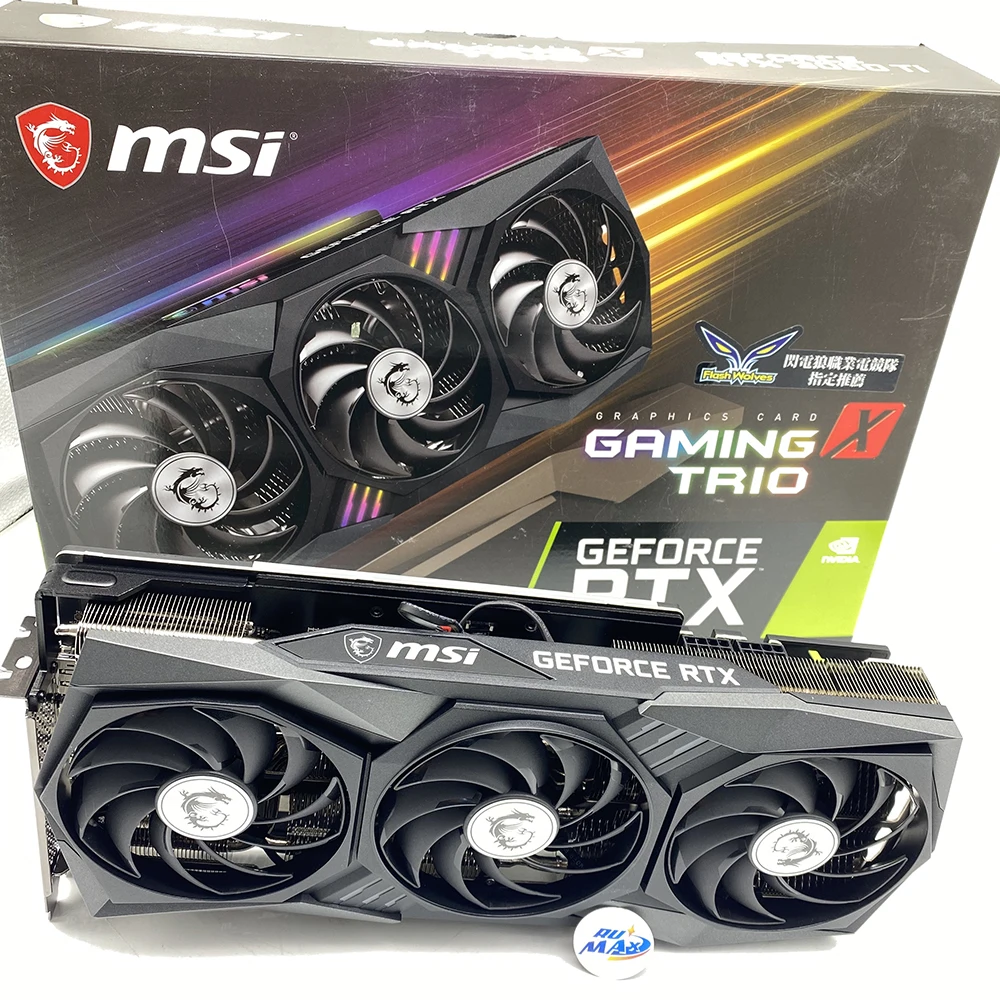
R-T-X 3060 Ti 8GB BLACK Gaming Graphics Card RTX3060 ti 