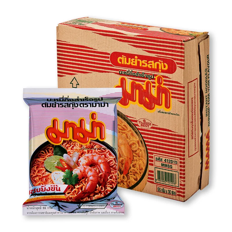 Thai Food Instant Tom Yum Shrimp Noodles