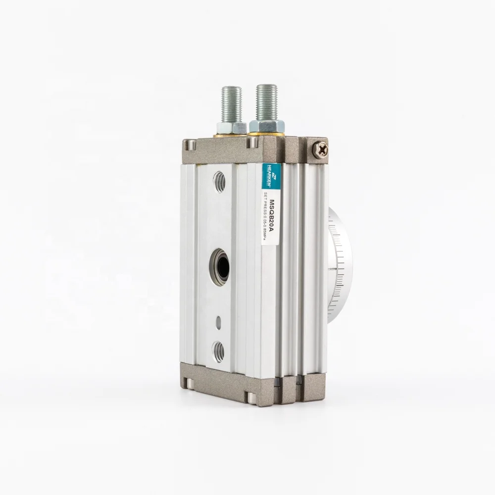 MSQB Series Swing Solid Rotating Air Cylinder ,Rotary Table Pneumatic Cylinder