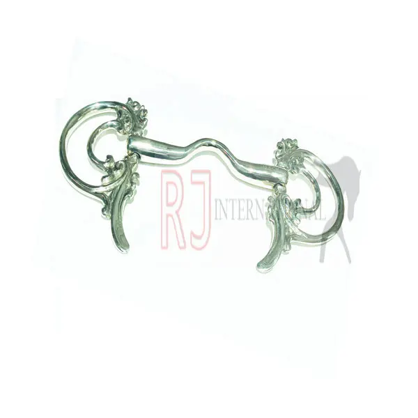 NEW  HORSE  BAROQUE  BITS GERMAN SILVER  NEW STYLISH HORSE BITS GERMAN SILVER