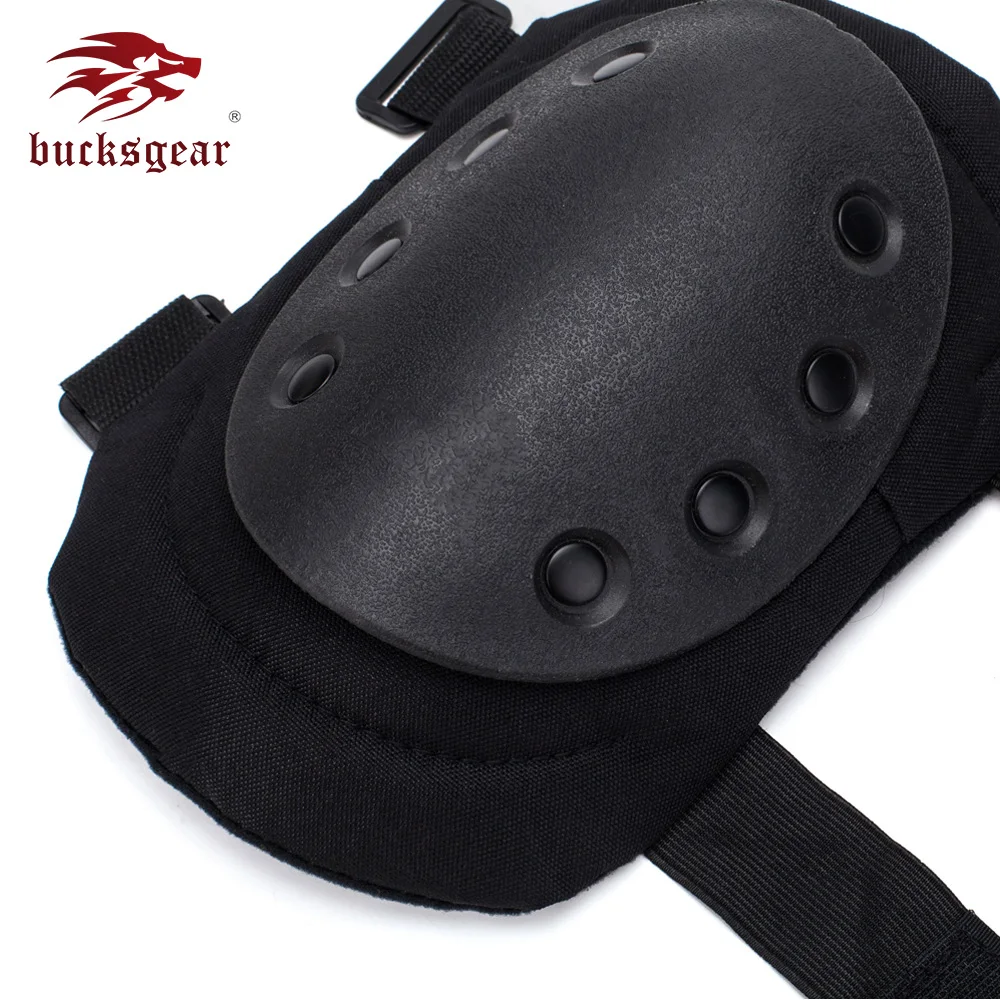 
Bucksgear Factory Wholesale Heavy Duty Protective Army Combat Military Tactical Knee Pad 