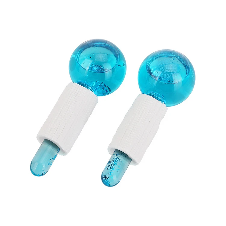 massage product Internet explosion Ball beauty routine pink blue ice hockey face Ice beauty crystal ball