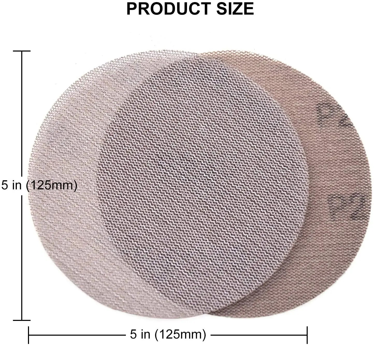 Factory Wholesale Cost-effective 75mm 125mmm 150mm 225mm Abrasive Tool Mesh Net Sanding Discs