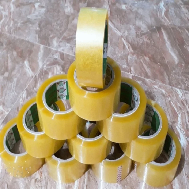 Factory Direct Custom Transparent BOPP Tape Single Sided Water Activated PVC Pressure Sensitive 50mm DIY Sealing Packing OPP