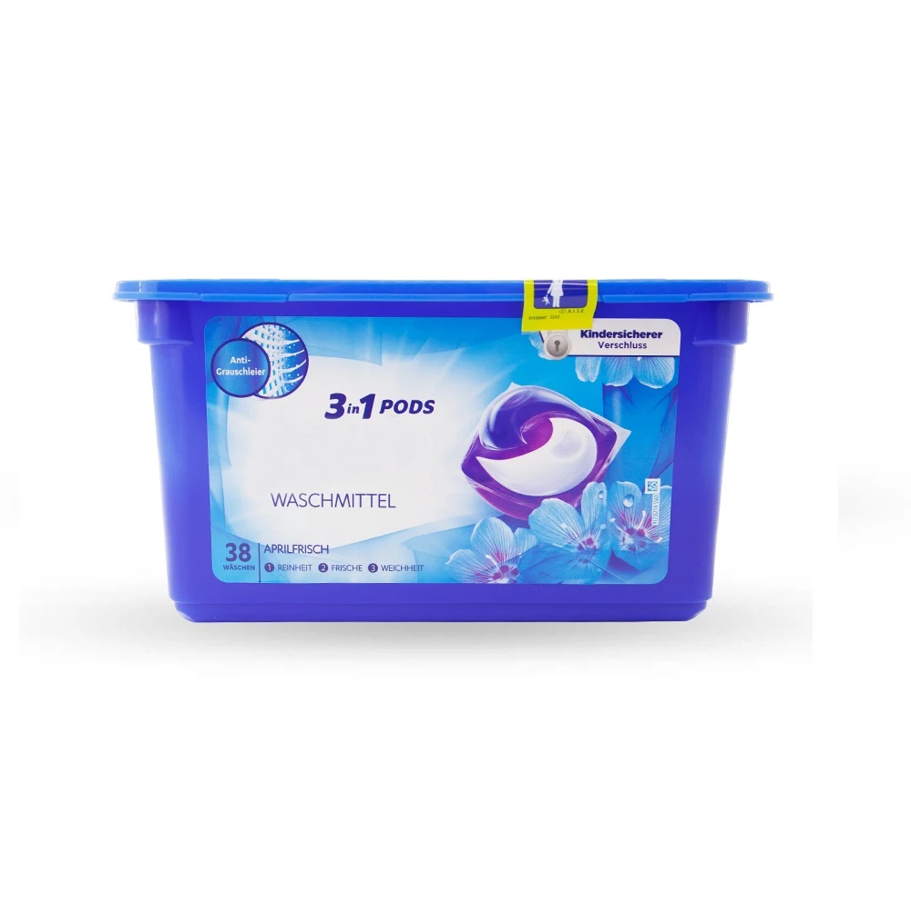 3 in 1 - April Freshness Pods Liquid Laundry Detergent Capsule Special Price for SuperSeptember