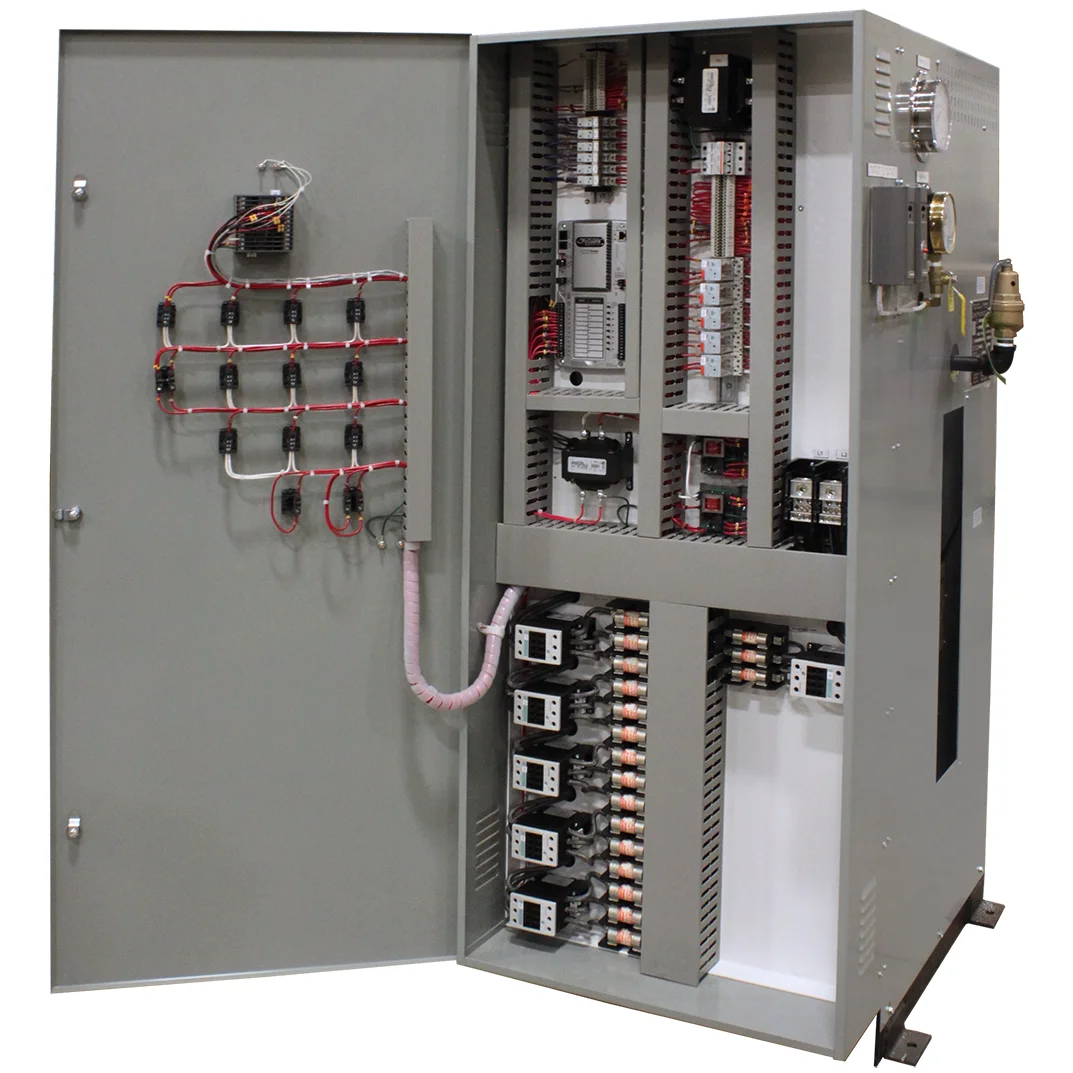 Used 1000kg Canada Vertical 1200x1200x1500 Tubeless 500kW Gray Electric Heating Steam Boiler with Max. 4t/h Steam Production