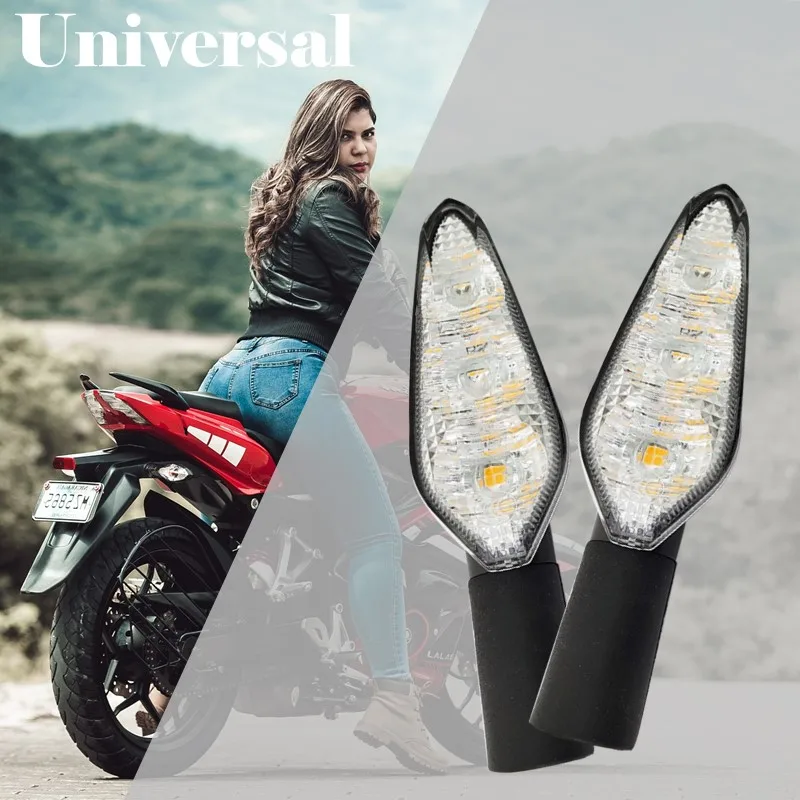 Heavy bikes motorcycle turn signal 2020 with flowing LED