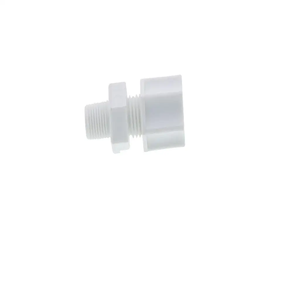 MPT -O Polypropylene Male Connector 1/4 OD Tube Fresh Water Systems US Based 10-4-2-P X 1/8 Equal Hexagon OBM