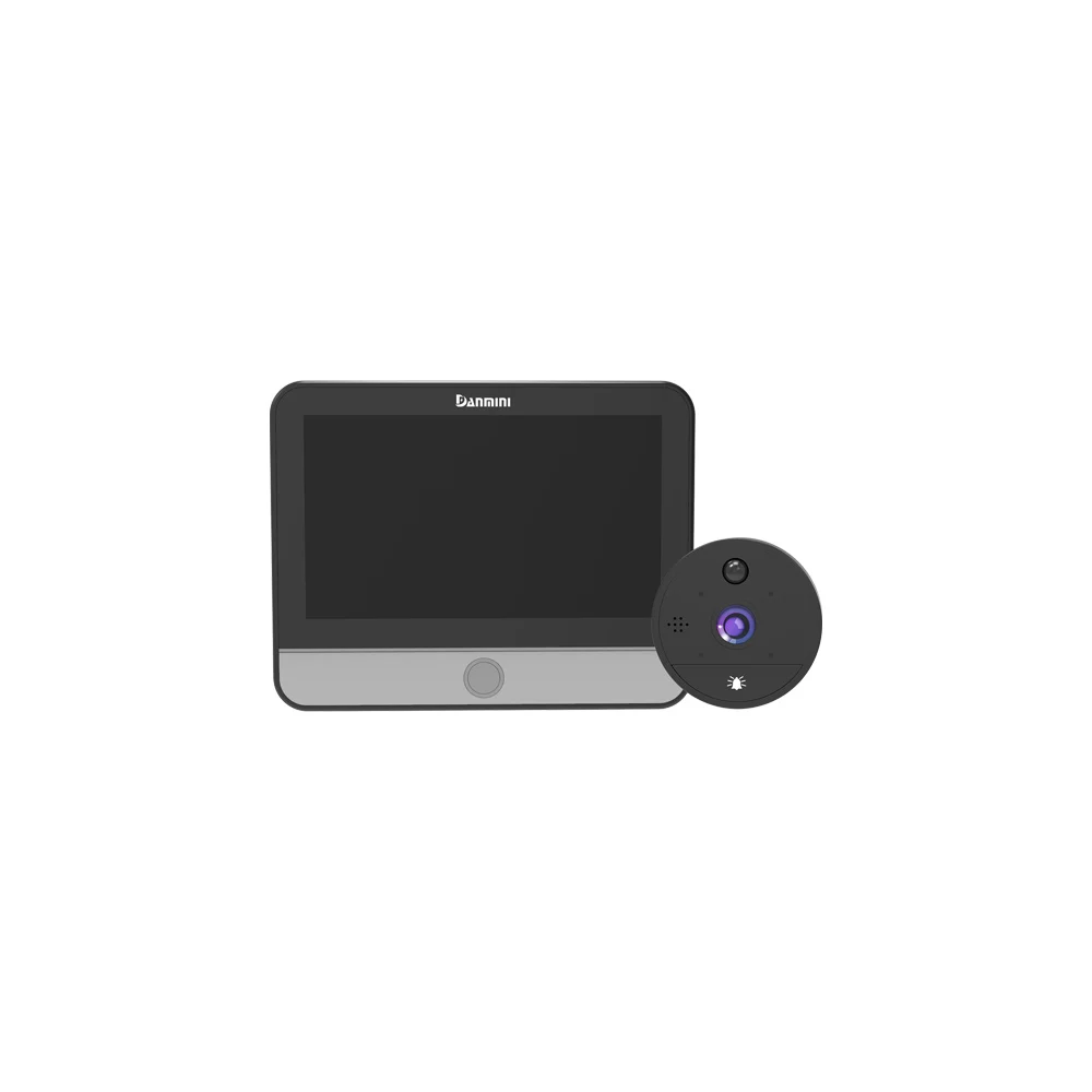 4.3inch WIFI Tuya app control S62 digital door viewer peephole camera remote two -way voice intercom visual door viewer